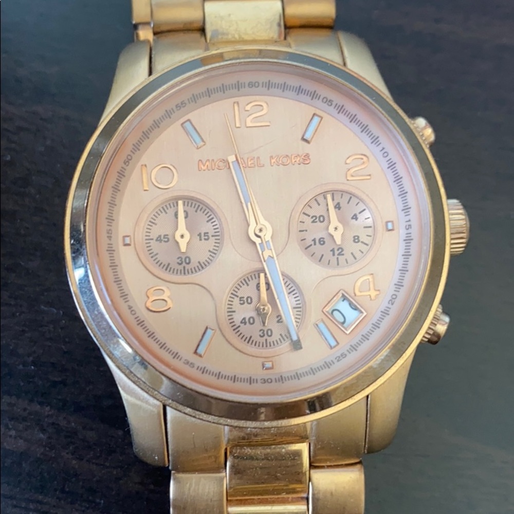 Michael Kors Rose Gold Watch